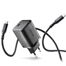 NGS Cargador de pared GaN 65W con 1 puerto USB-C